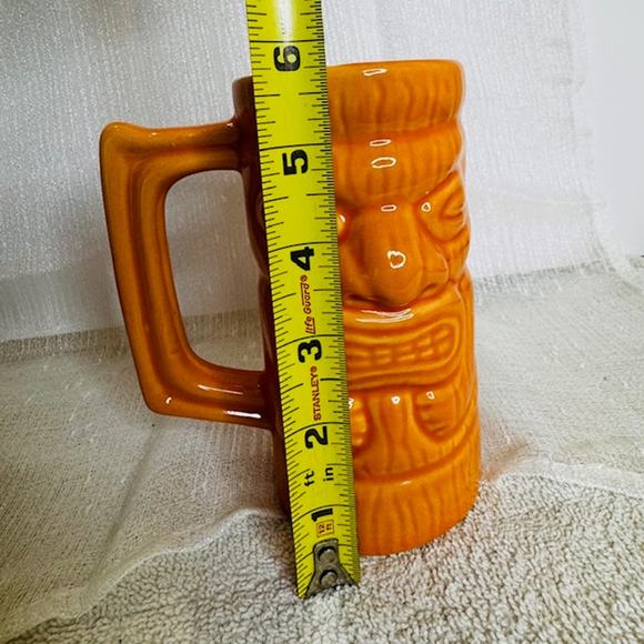 ACL Austin City Limits 2023 Music Fest Orange Tiki Mug Don Q Hawaii Totem - Picture 3 of 6